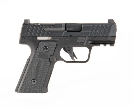 IWI US M9SLIM13CE MASADA Slim Commander Elite Compact Frame 9mm Luger 13+1 3.40" Black Button-Rifled Barrel, Black Optic Ready/Serrated Steel Slide, Black Aluminum Frame w/Picatinny Rail, Polymer Grip