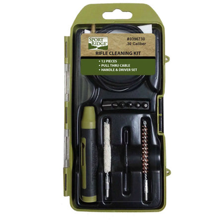 22 CAL 12 PC RIFLE CLEANING KIT HARD CS