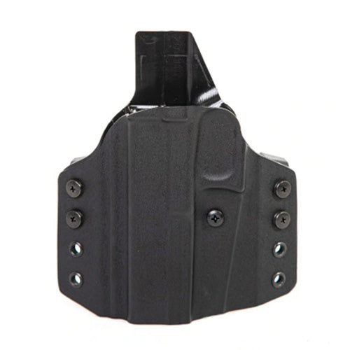 Uncle Mike's 54CCW00BGL CCW Holster OWB Black Boltaron Compatible w/Glock 17/19/22/23 Belt Slide Mount Left Hand