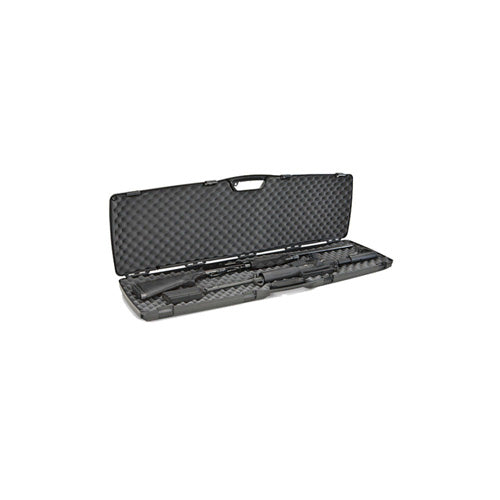 Plano Special Edition Double Scoped Rifle/Shotgun Case, 52.5"X16"X4", Black 1010586