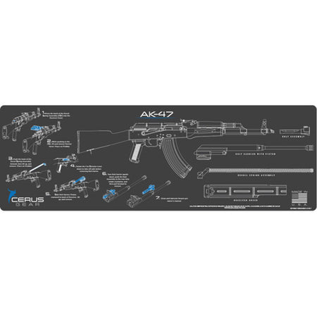 AK-47 INSTRUCTIONAL GRAY/BLUE