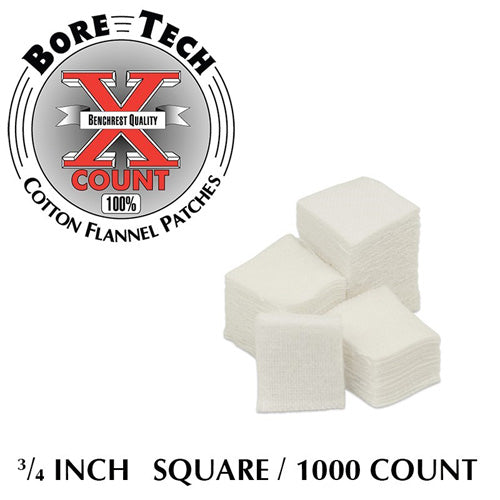 PATCH 3/4IN SQUARE 1000/BAG