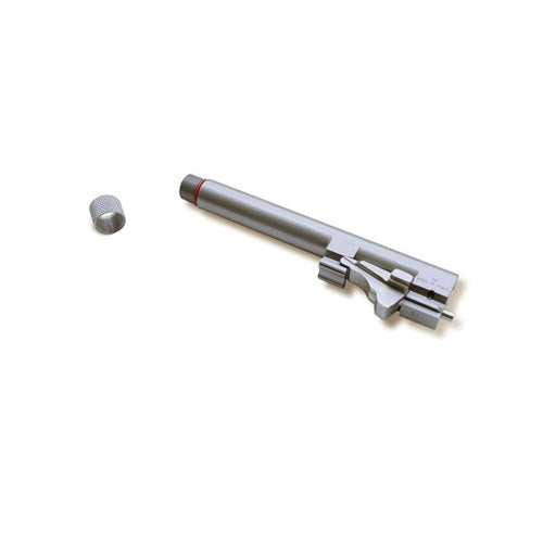EXTENDED THREADED BARREL - STAINLESS, BERETTA 92 SERIES 3RD GEN INOX, 9MM
