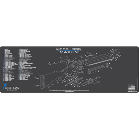 MARLIN MODEL 336 SCHEMATIC CHARCOAL GRAY