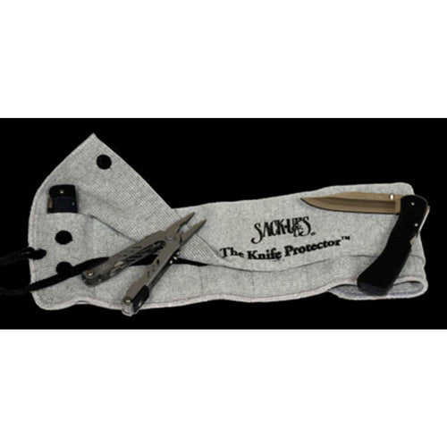 PROTECTOR 10 KNIFE ROLL FLDRS PL-GRY