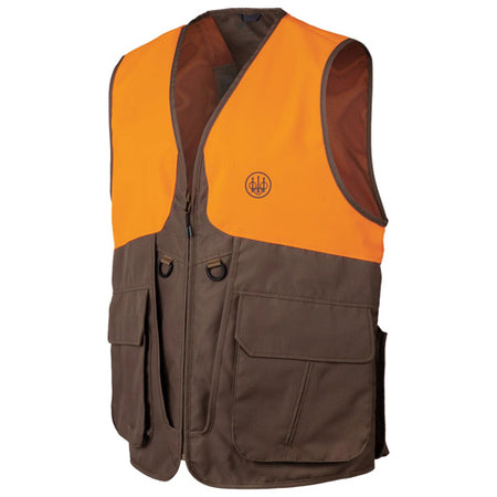 SPORTING EVO VEST - OTTER & ORANGE, X-LARGE