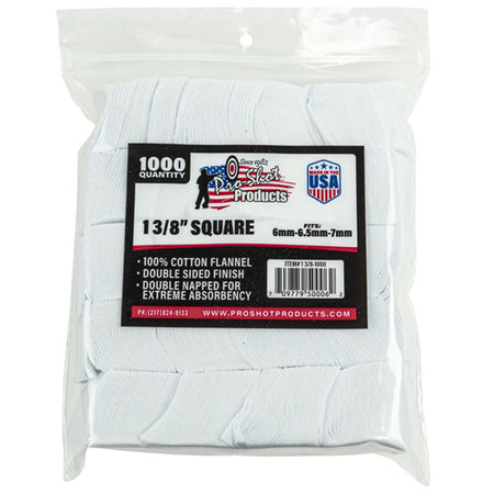 CLEANING PATCHES 1 3/8IN SQ 1000CT