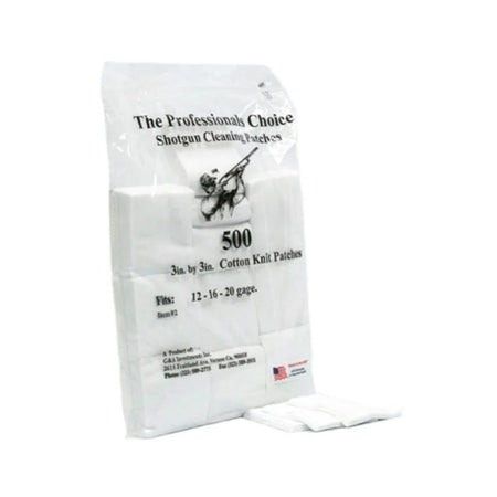 CTTN KNIT SQ 12/16/20GA 3X3 500PK