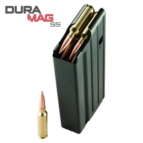 AR10 308 SS BLK/BLKFLWR 20RD MAG