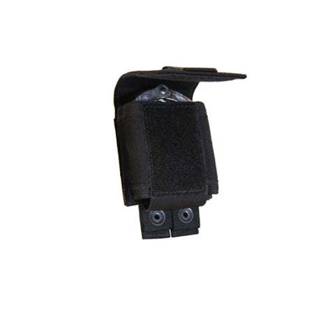 SINGLE CUFF CASE MOLLE POUCH BLK SINGLE