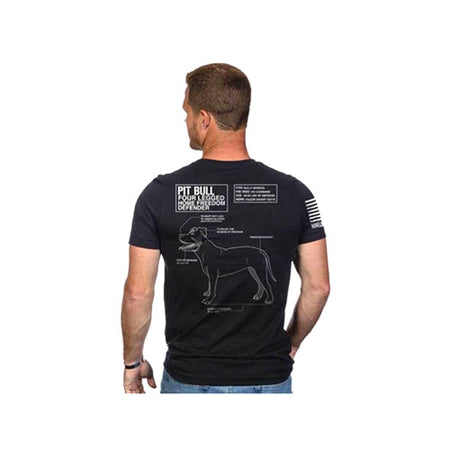 PITBULL TSHIRT BLACK 3XL