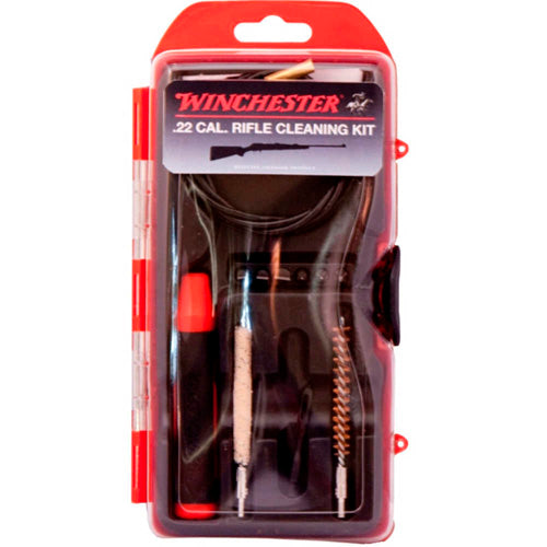 WINCHESTER MINI-PULL RIFLE CLEANING KIT - 12 PIECE - 22 CAL