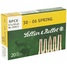 Sellier & Bellot 30-06 Rifle Ammo 150 Grain SPCE SB3006C