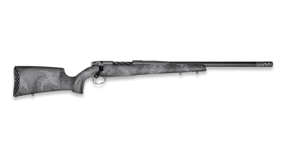 Weatherby MLC01N300NR4B Mark V Live Wild Carbon 300 Win 3+1 22" Carbon Gray Cerakote Carbon Fiber Threaded Barrel, Carbon Gray Cerakote Steel Drilled & Tapped Receiver, Exposed Carbon w/Black & Gray S