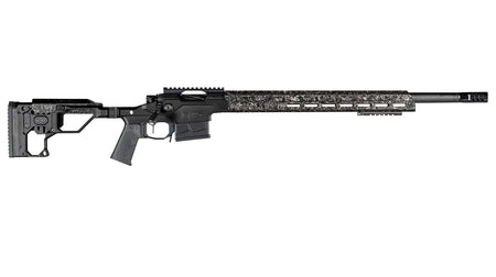Christensen Arms 8010301900 Modern Precision 6mm Creedmoor 24" Threaded Carbon Fiber Barrel 5+1, Black Nitride Finish, Black Anodized with Folding Stock, Polymer Grip