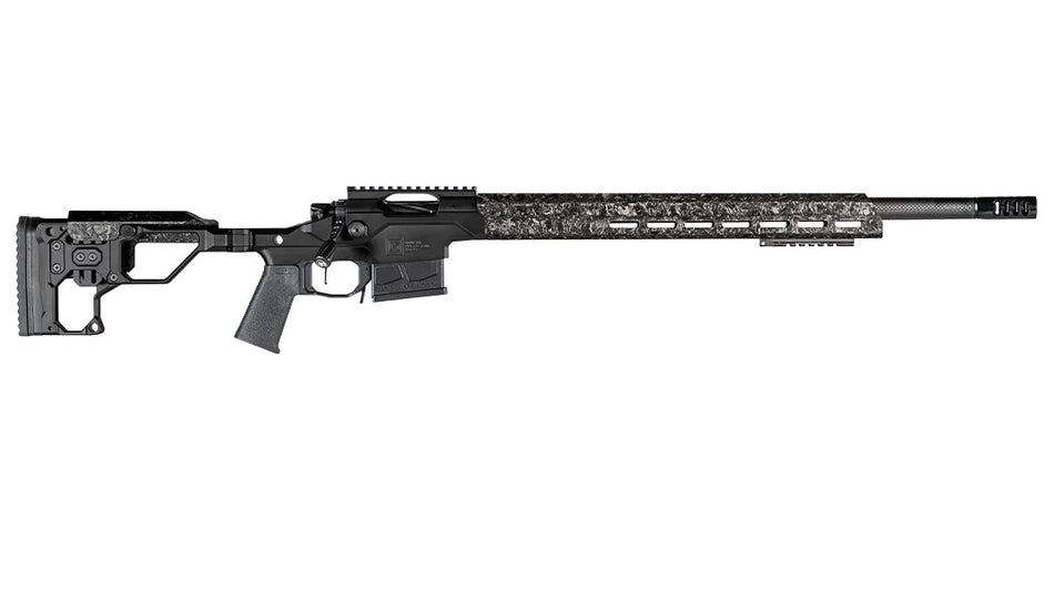 Christensen Arms 8010301700 Modern Precision 300 PRC 26" Threaded Carbon Fiber Barrel 5+1, Black Nitride Finish, Tungsten Anodized Folding Stock, Polymer Grip