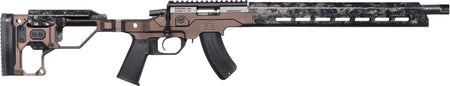 Christensen Arms 8011202400 MPR 22 WMR 10+1 16" Black Match Grade Threaded Barrel, Black Nitride Picatinny Rail Receiver, Carbon Fiber M-LOK Handguard, Desert Brown Adj w/MagneLock Technology Stock