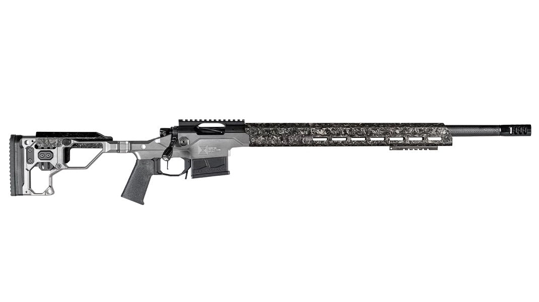 Christensen Arms 8010307401 Modern Precision 308 Win 20" Threaded Carbon Fiber Barrel 5+1, Black Nitride Finish, Tungsten Anodized Folding Stock, Polymer Grip