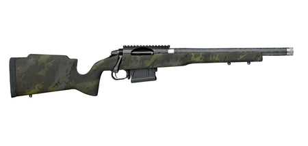 Proof Research 151211 Elevation MTR 2.0 6mm ARC 4+1 16.50" Carbon Fiber Match Grade Threaded Barrel, Black Receiver w/Picatinny Rail, Midnight Camo Proof Fixed Carbon Fiber Stock, Right Hand