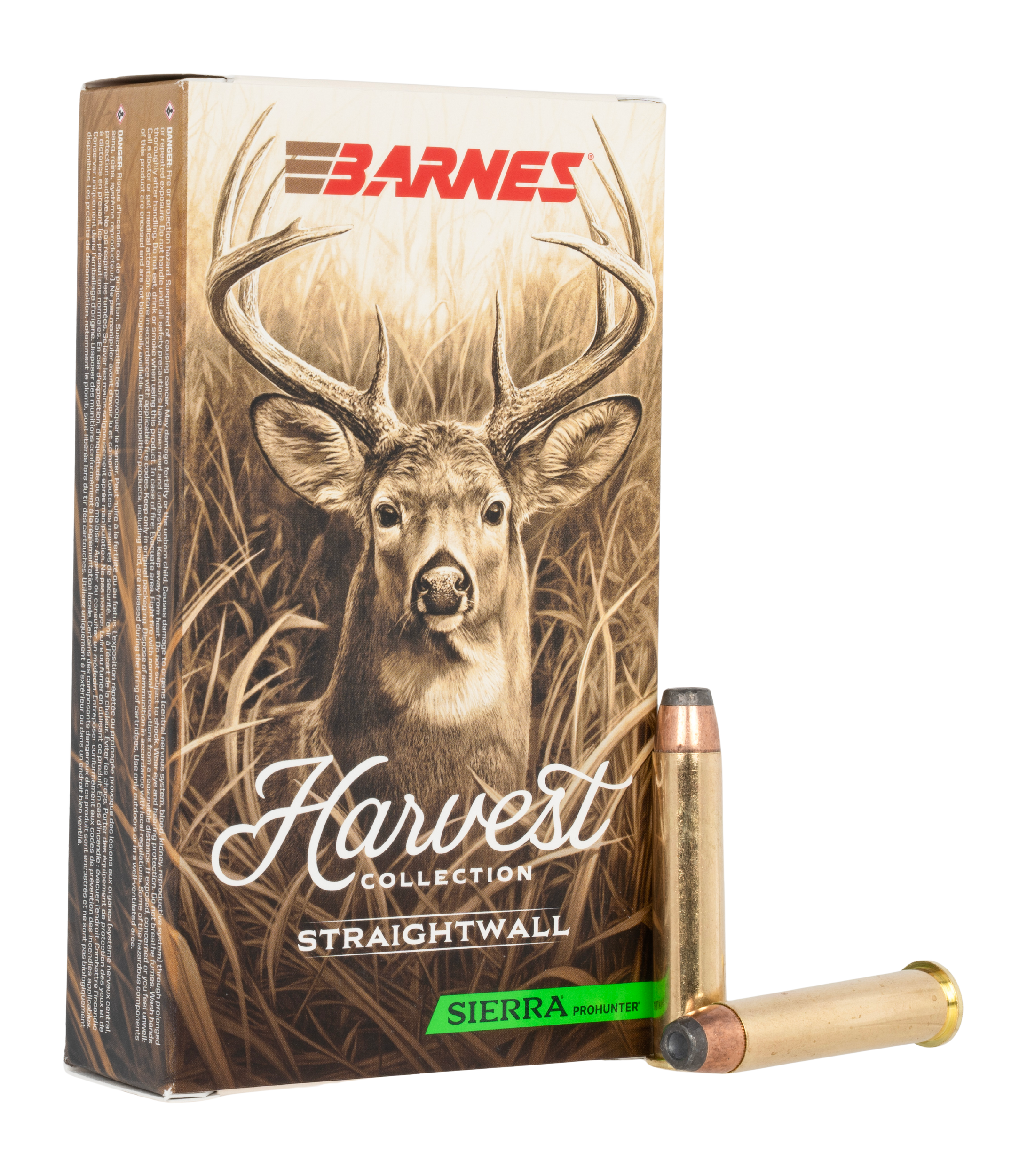 Barnes Bullets 32479 Harvest 45-70 Gov 300gr Sierra Pro-Hunter 20 Per Box/10 Case