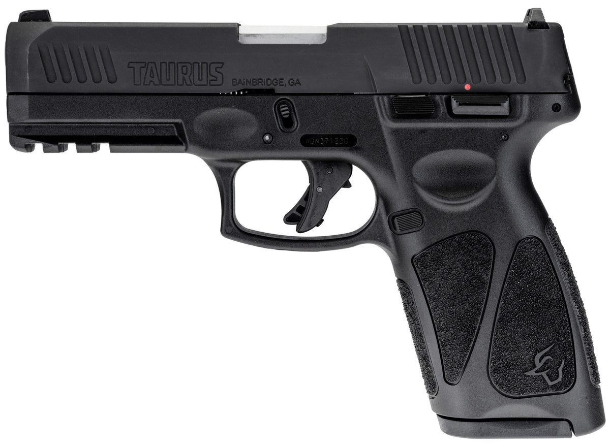 Taurus 1G3B941MA G3 *MA Compliant 9mm Luger Matte Stainless Steel 4" Barrel 10+1, Polymer Frame With Picatinny Acc. Rail, Tenifer Matte Black Steel Slide, Re-Strike Capability, Manual Safety
