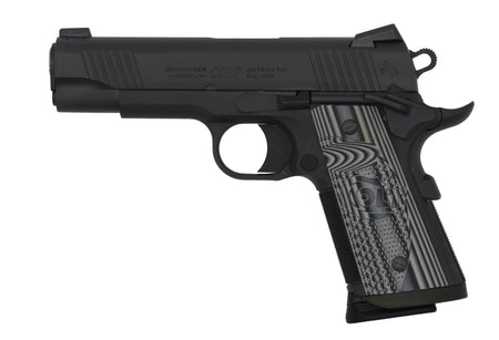 Colt Mfg O9840CCU 1911 Commander Combat Unit 45 ACP 4.25" 7+1 Black PVD Black PVD Stainless Steel Slide Checkered & Scalloped Gray G10 Grip