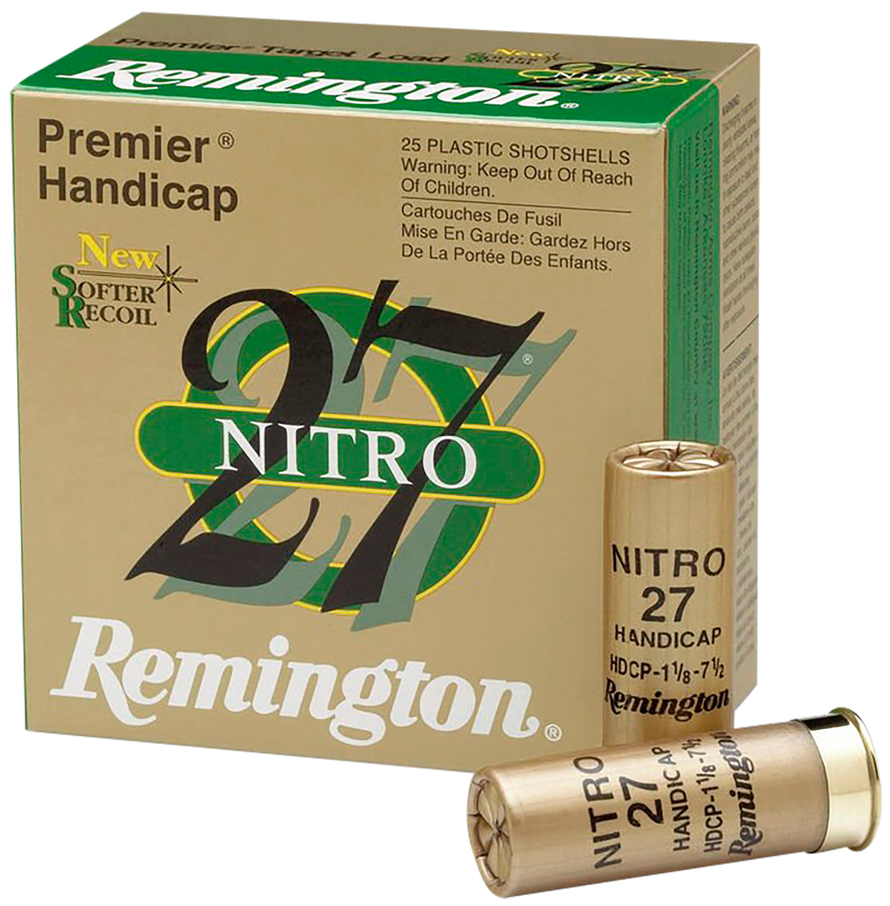 Remington Premier Nitro 27 Handicap 12 Gauge 2.75'' 1 1/8 oz #7.5 Shot