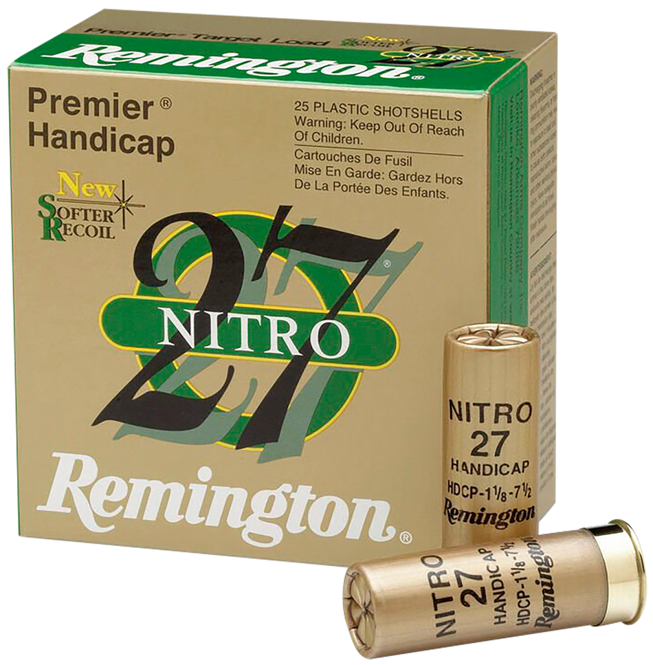Remington Premier Nitro 27 Handicap 12 Gauge 2.75'' 1 1/8 oz #7.5 Shot