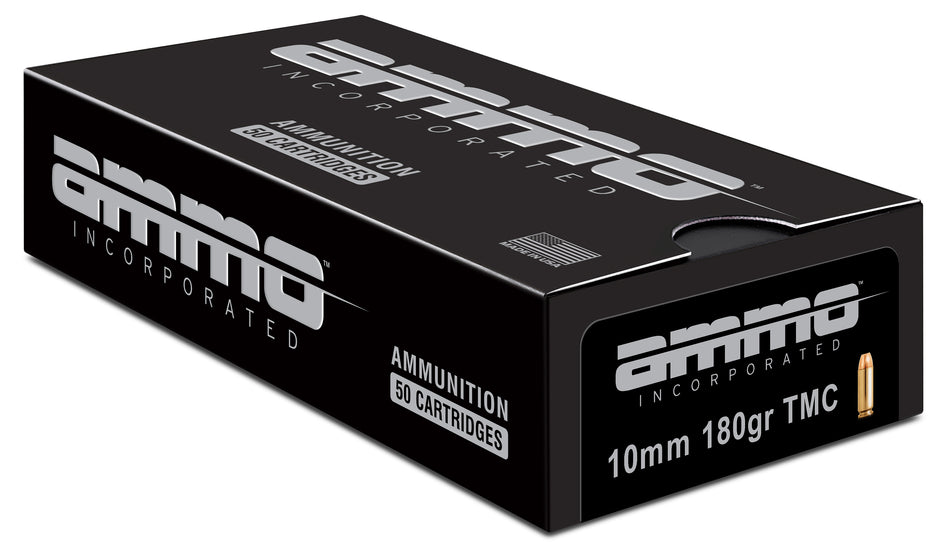 Ammo Inc 10mm Auto 180gr TMJ Ammo