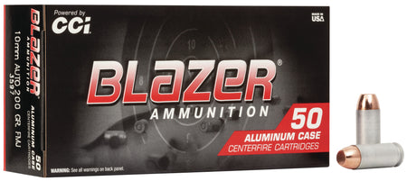 CCI 10mm Auto Blazer 200gr FMJ Ammo