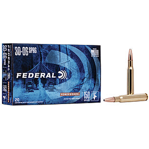 Federal 30-06 Power-Shok 150gr JSP Ammo