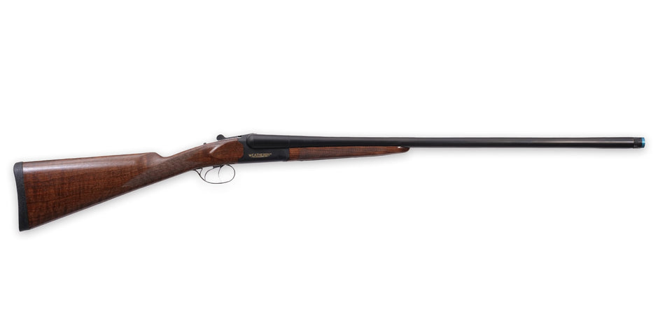 Weatherby OG12828DSM Orion SxS 28 Gauge Break Open 3" 2 Shot 28" Blued Side By Side Barrel, Blued Steel Receiver Straight English w/Splinter Forend Walnut Stock
