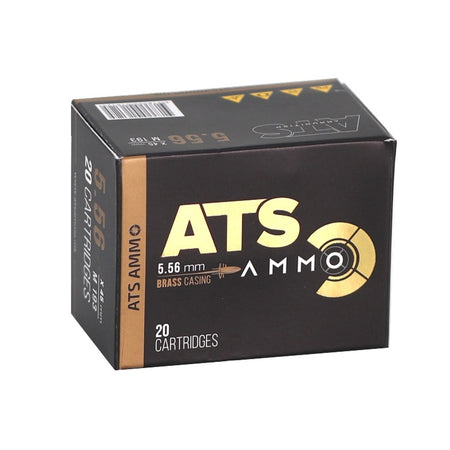 ATS 5.56x45mm NATO M193 55gr FMJ Ammo