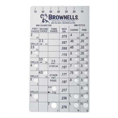 BROWNELL'S SCREW CHEK'R 050806017573