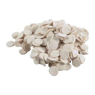 REALLY HEAVY DUTY ROUND 100% COTTON FLANNEL PATCHES
