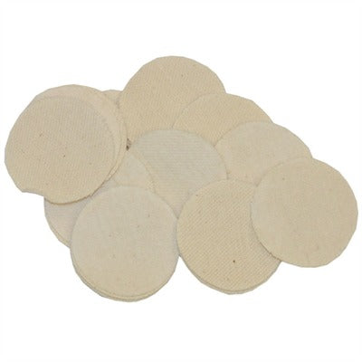 REALLY HEAVY DUTY ROUND 100% COTTON FLANNEL PATCHES 050806021822