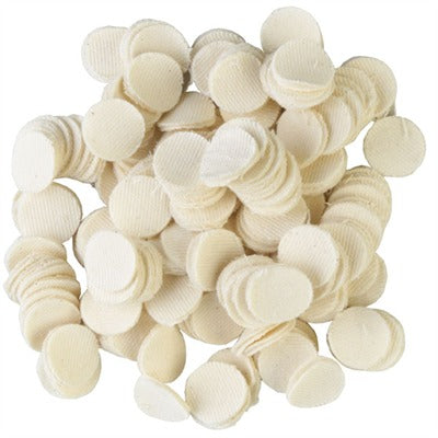 REALLY HEAVY DUTY ROUND 100% COTTON FLANNEL PATCHES 050806021884