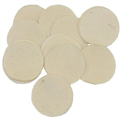 REALLY HEAVY DUTY ROUND 100% COTTON FLANNEL PATCHES 050806021907