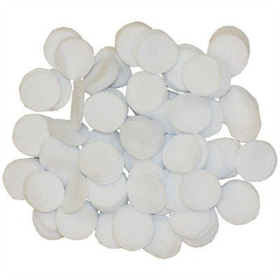 ROUND 100% COTTON FLANNEL CLEANING PATCHES