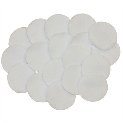 ROUND 100% COTTON FLANNEL CLEANING PATCHES 050806002173