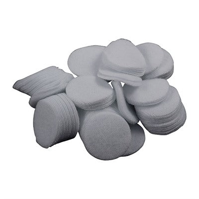ROUND 100% COTTON FLANNEL CLEANING PATCHES 050806002579