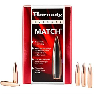 MATCH 6MM (0.243") HOLLOW POINT BOAT TAIL BULLETS