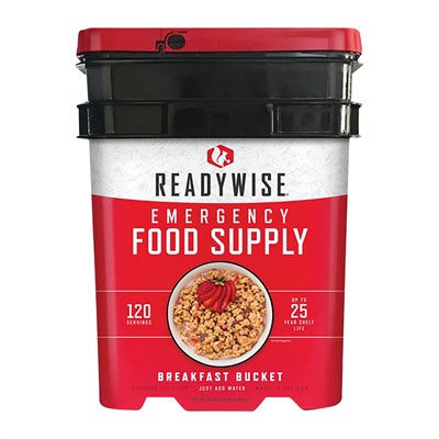 120 SERVING BREAKFAST BUCKET
