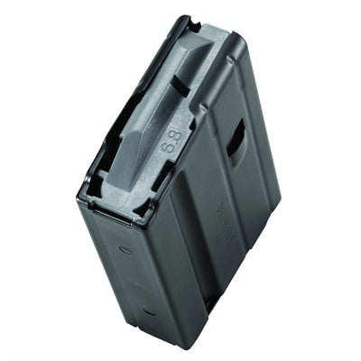 CPD MAGAZINE AR15 6.8SPC 5RD BLACKENED STAINLESS STEEL