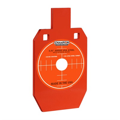 CENTER MASS 3/8" IPSC AR500 STEEL TARGETS