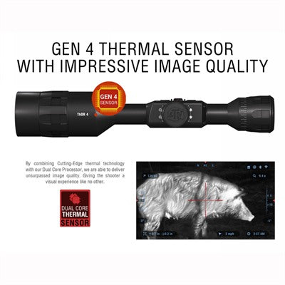 THOR 4 THERMAL 2.5-25X SCOPE # HD VIDEO RECORDING