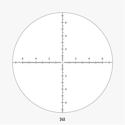 MIDAS TAC HD 6-24X50MM FFP RIFLE SCOPE