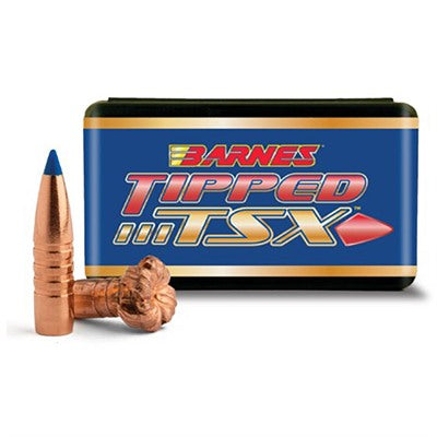 BARNES TIPPED TRIPLE-SHOCK X 22 CALIBER (0.224") BULLETS