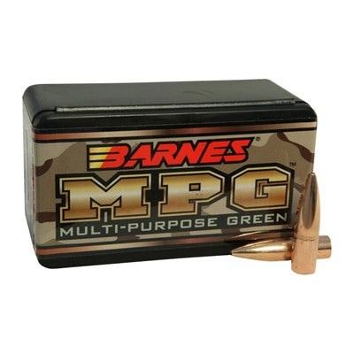 BARNES MUTLI-PURPOSE GREEN (MPG) 30 CALIBER (0.308") BULLETS
