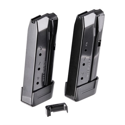 SHIELD ARMS Z9 COMBO 2 TWO MAGAZINES POWERCRON GLOCK 43 W/ 1 BLACK MAG RELEASE 9RD